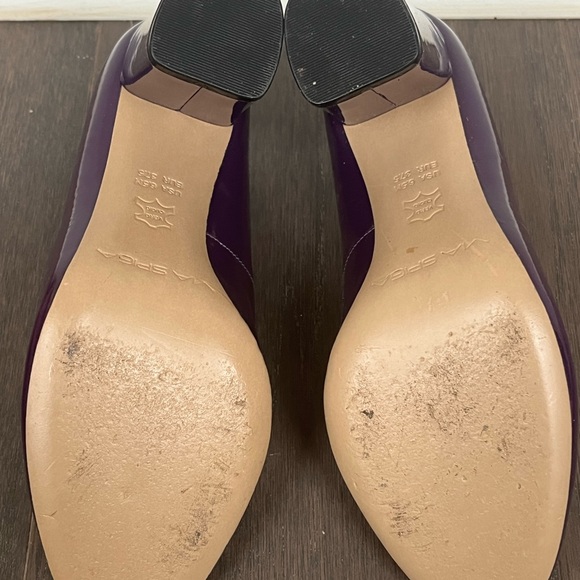 Women’s Via Spiga Purple Heels - Picture 5 of 13